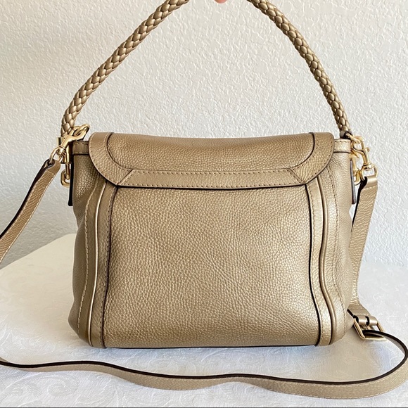 Gucci Metallic Leather Bella Medium Shoulder Bag - Picture 3 of 15